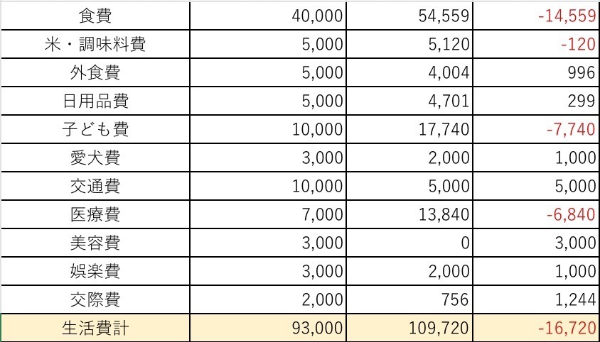 １２月家計簿 １２ ２０ １ １９ 共働き夫婦 保育園未満児２人 わんこ２匹の我が家の家計簿 借金750万 節約家計簿